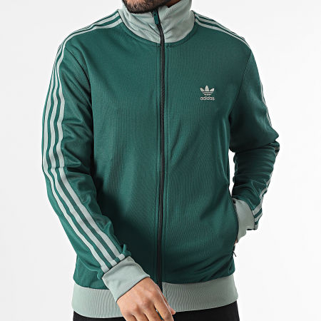 Adidas Originals - Beckenbauer JP2520 Green Stripe Zip Jacket - Ryses