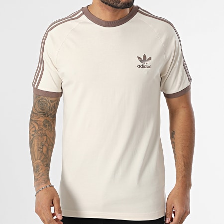 Adidas Originals - Maglietta a 3 strisce JN7020 Beige