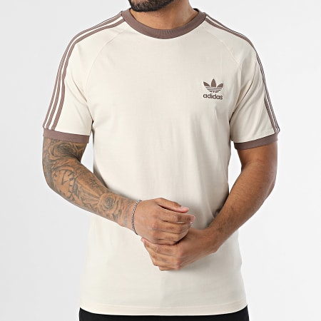 Adidas Originals - Maglietta a 3 strisce JN7020 Beige