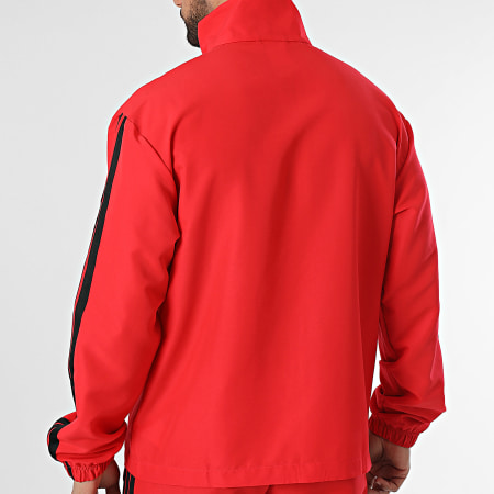 Adidas Sportswear - Ensemble De Survetement A Bandes 3 Stripes JI8851 Rouge