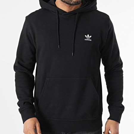 Adidas Originals Sweat Capuche Essential JD2404 Noir LaBoutiqueOfficielle
