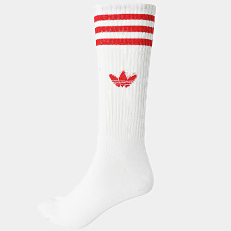 Adidas Originals - Lot De 3 Paires De Chaussettes High Crew JJ1984 Blanc