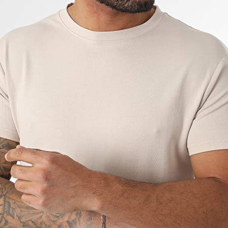 Black Industry - Tee Shirt Oversize Beige