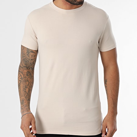 Black Industry - Tee Shirt Oversize Beige