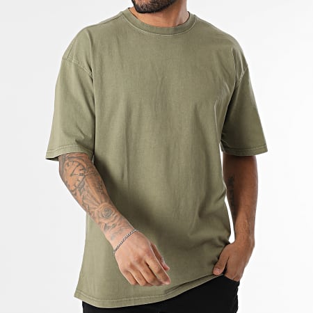 Black Industry - Tee Shirt Oversize Vert Kaki