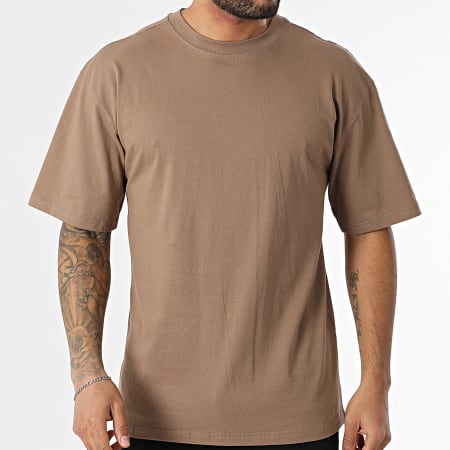 Black Industry - Tee Shirt Oversize Marron