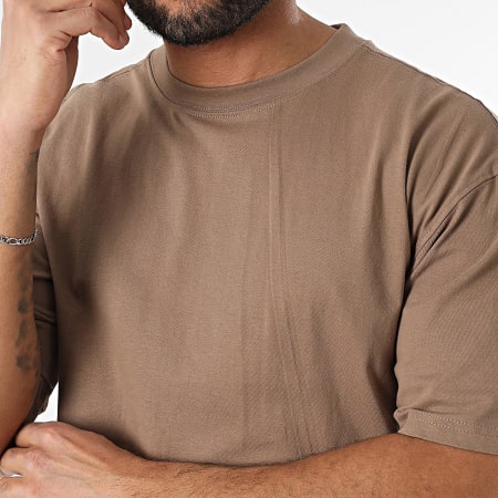 Black Industry - Tee Shirt Oversize Marron