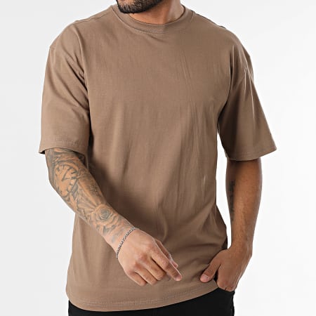 Black Industry - Tee Shirt Oversize Marron