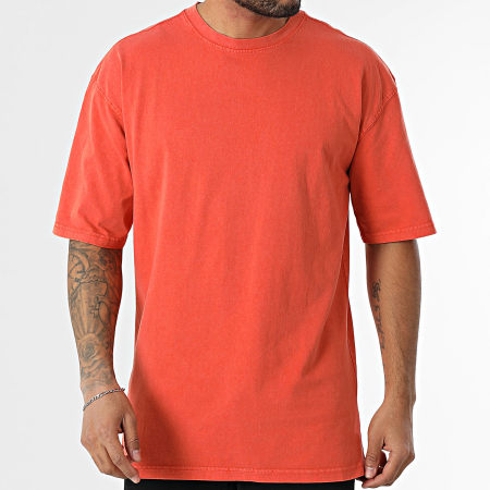 Black Industry - Tee Shirt Oversize Orange