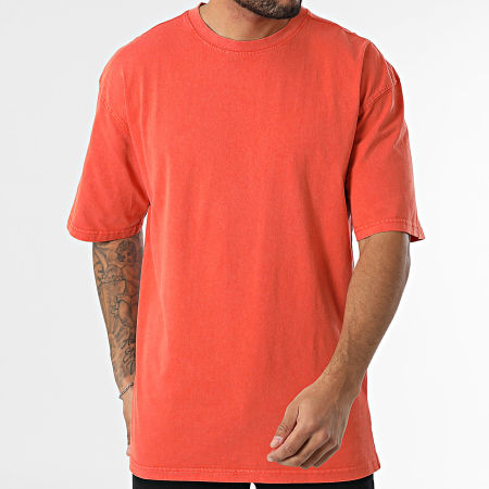 Black Industry - Tee Shirt Oversize Orange