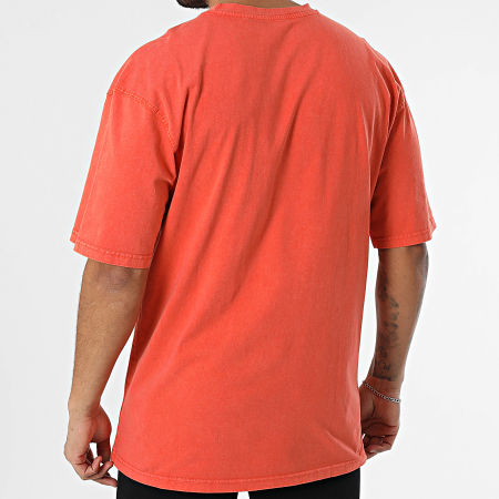 Black Industry - Tee Shirt Oversize Orange