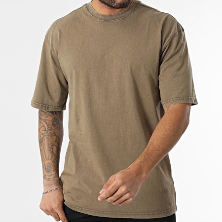 Black Industry - Tee Shirt Oversize Marron