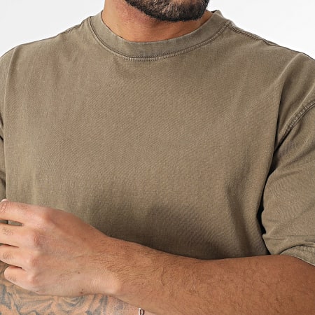 Black Industry - Tee Shirt Oversize Marron