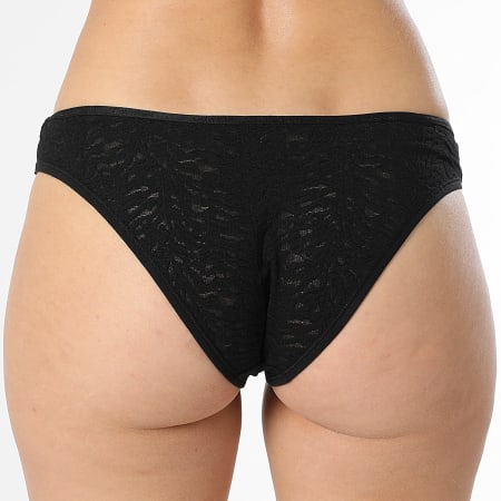 Calvin Klein - Culotte Dentelle Femme Bikini QF7348E Noir