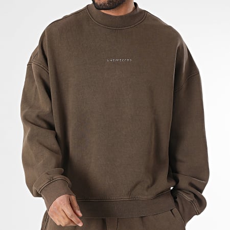 Classic Series - Ensemble De Survetement Marron Chiné