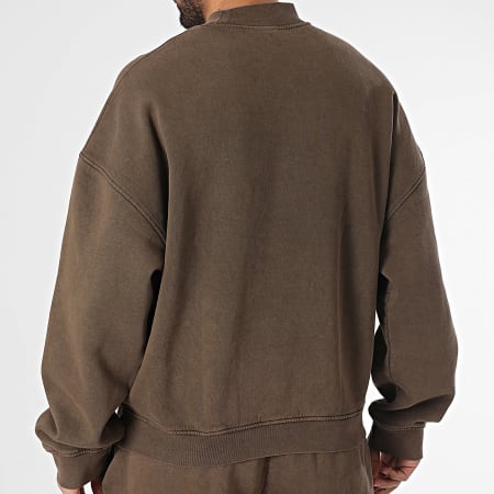 Classic Series - Ensemble De Survetement Marron Chiné