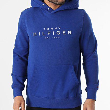 Tommy Hilfiger - Sweat Capuche 7455 Bleu Roi