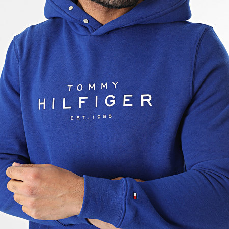 Tommy Hilfiger - Sweat Capuche 7455 Bleu Roi