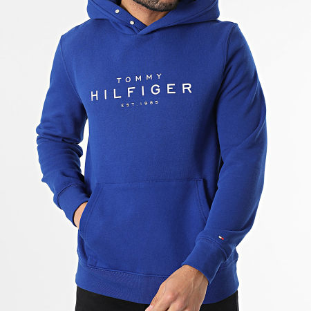 Tommy Hilfiger - Sweat Capuche 7455 Bleu Roi