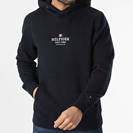 Tommy Hilfiger - Sweat Capuche 9050 Bleu Marine