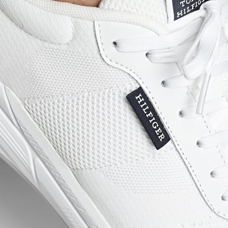 Tommy Hilfiger - Baskets Lightweight Modern Knit Runner 5326 White