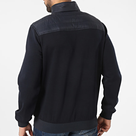 Tommy Hilfiger - Veste Zippée Media Stand Collar 7461 Bleu Marine