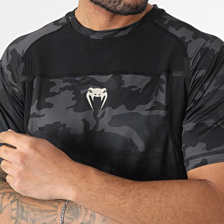 Venum - Camiseta G-Fit Air Dry Tech 05005 Negro Carbón Gris Camuflaje