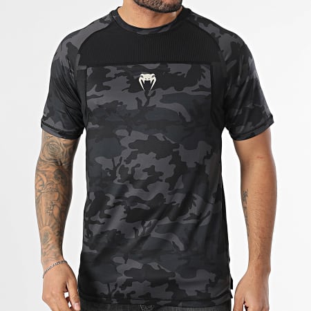 Venum - Camiseta G-Fit Air Dry Tech 05005 Negro Carbón Gris Camuflaje