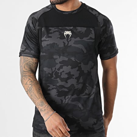Venum - Camiseta G-Fit Air Dry Tech 05005 Negro Carbón Gris Camuflaje