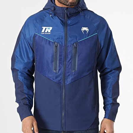 Venum - Venum x Top Rank Chaqueta con capucha y cremallera 05304 Azul Marino