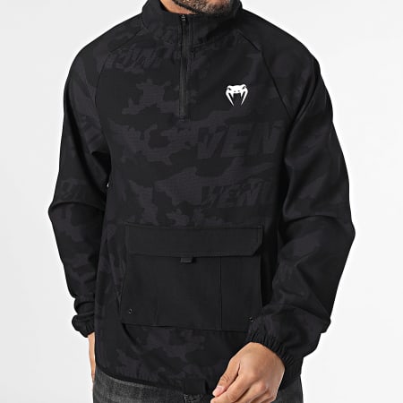 Venum - Trooper 05355 Sudadera Cuello Cremallera Burdeos Negro