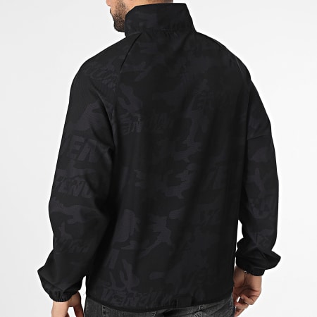 Venum - Trooper 05355 Sudadera Cuello Cremallera Burdeos Negro