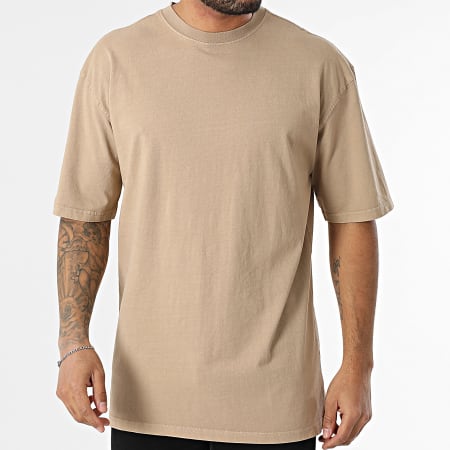 Black Industry - Tee Shirt Oversize Beige