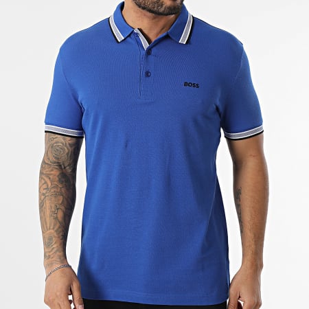 BOSS - Polo de manga corta Paddy 50469055 Azul real