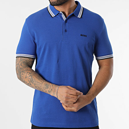 BOSS - Polo de manga corta Paddy 50469055 Azul real
