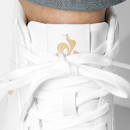 Le Coq Sportif - Courtset 2 Zapatillas 2510346 Optical White Tan