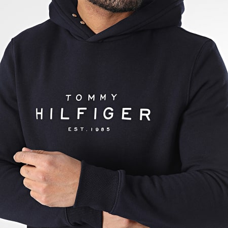 Tommy Hilfiger - Sweat Capuche 7455 Bleu Marine