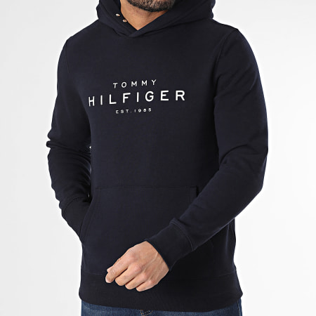 Tommy Hilfiger - Sweat Capuche 7455 Bleu Marine