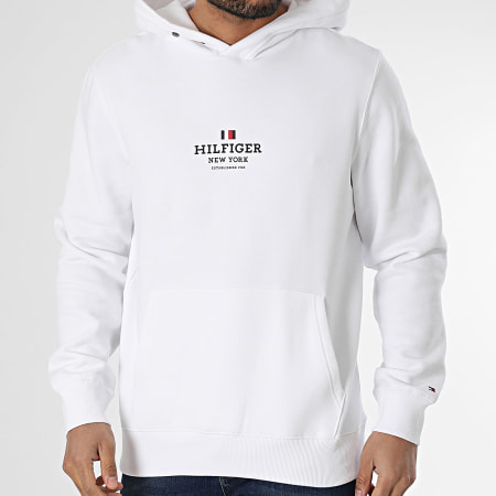 Tommy Hilfiger - Sweat Capuche 9050 Blanc