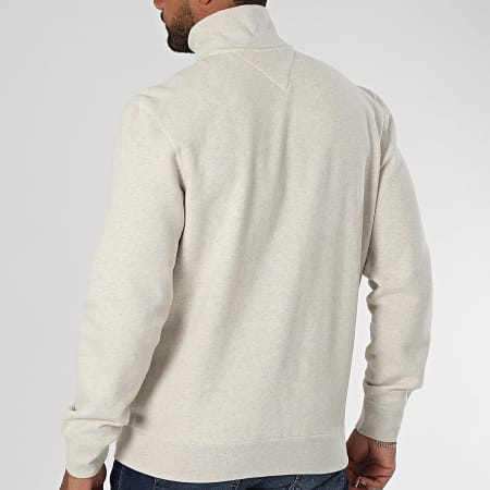 Tommy Hilfiger - Sweat Zippé Essential Fleece 8083 Beige Chiné