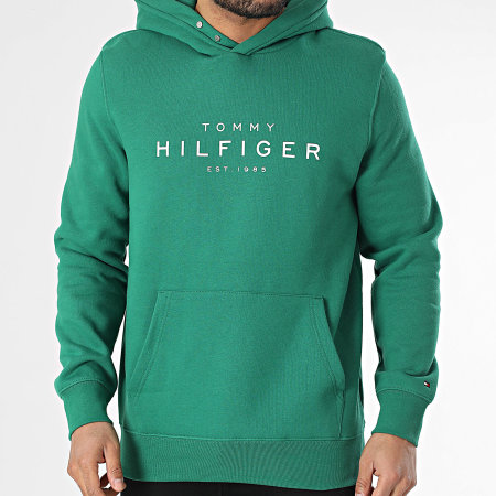 Tommy Hilfiger - Sweat Capuche 7455 Vert
