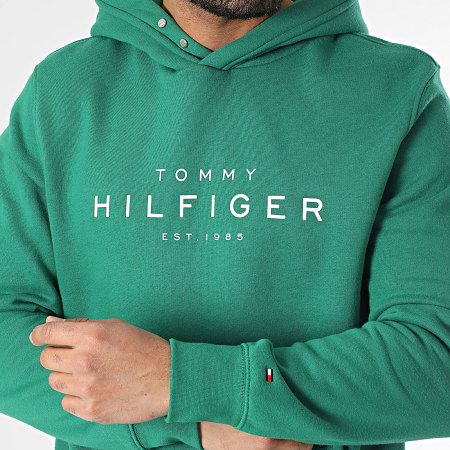 Tommy Hilfiger - Sweat Capuche 7455 Vert