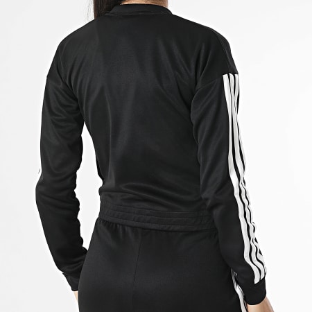 Adidas Sportswear - Ensemble De Survetement Femme Teamsport JD2674 Noir Rose Blanc