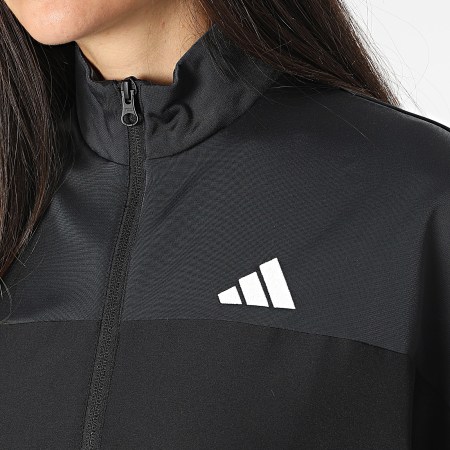 Adidas Sportswear - Ensemble De Survetement Femme Boldblock JF3387 Noir Gris Anthracite