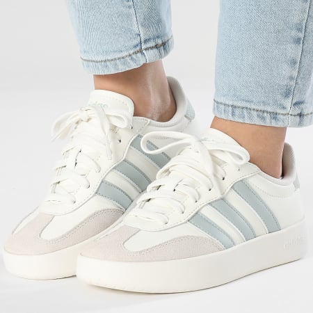 Adidas Sportswear - Barreda Women's Sneakers JI4905 Off White Linen Green  Metallic - Ryses