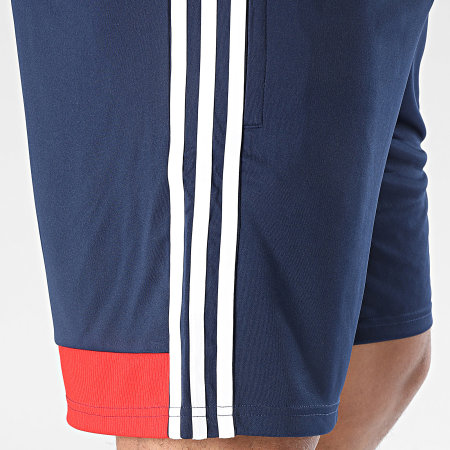 Adidas Sportswear - Short Jogging A Bandes Tiro Essential JD0455 Bleu Marine