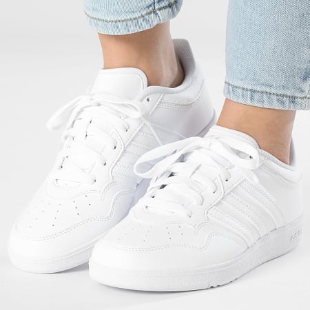 Adidas Sportswear - Baskets Femme Hoops 4.0 J JI3470 Footwear White