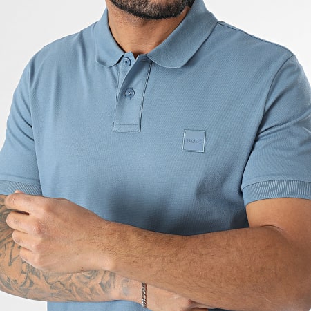 BOSS - Polo de manga corta Slim Passenger 50507803 Azul