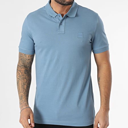 BOSS - Polo de manga corta Slim Passenger 50507803 Azul