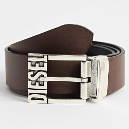 Diesel - Ceinture Réversible B Shift X08879-PR227 Noir Marron